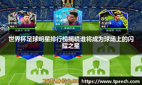 世界杯足球明星排行榜揭晓谁将成为球场上的闪耀之星